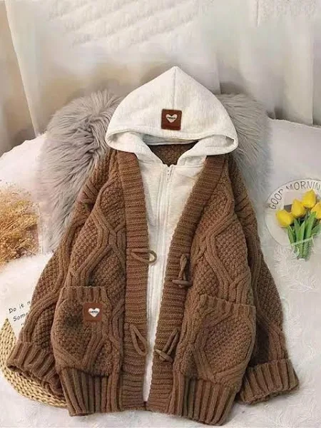 lamode by Akanksha Emma Thick Oversized Winter Jacket